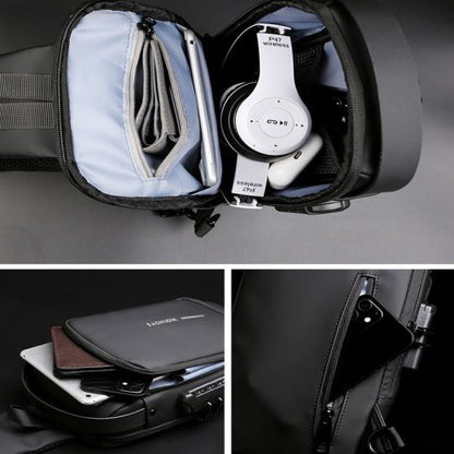 Premium Crossbody Chest Bag | Waterproof & USB Ready
