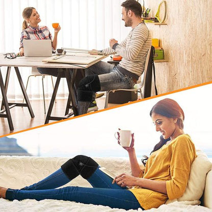 Advanced Electric Knee Heating Pad | Fast Relief for Joint Pain & Sprains