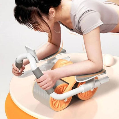 CorePro Auto-Rebound Ab Roller with Plank Support