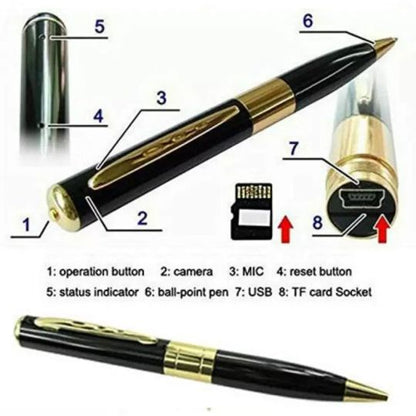 Executive Hidden Camera Pen | HD Video & Audio Recorder