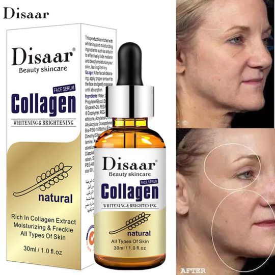 Disaar Beauty Skincare Collagen Face Serum - Whitening & Brightening (30ml)