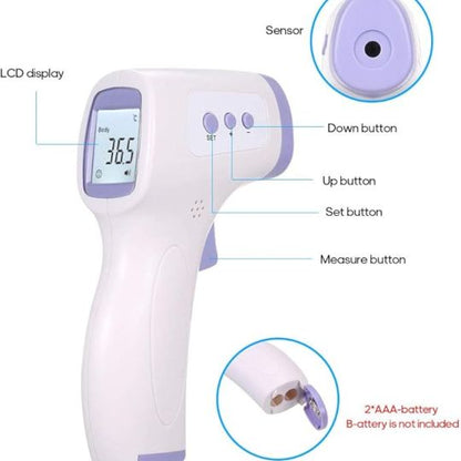Lavender Infrared Thermometer Product Shot