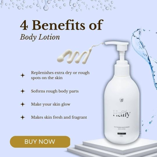 Hally Nicotinamide Body Lotion