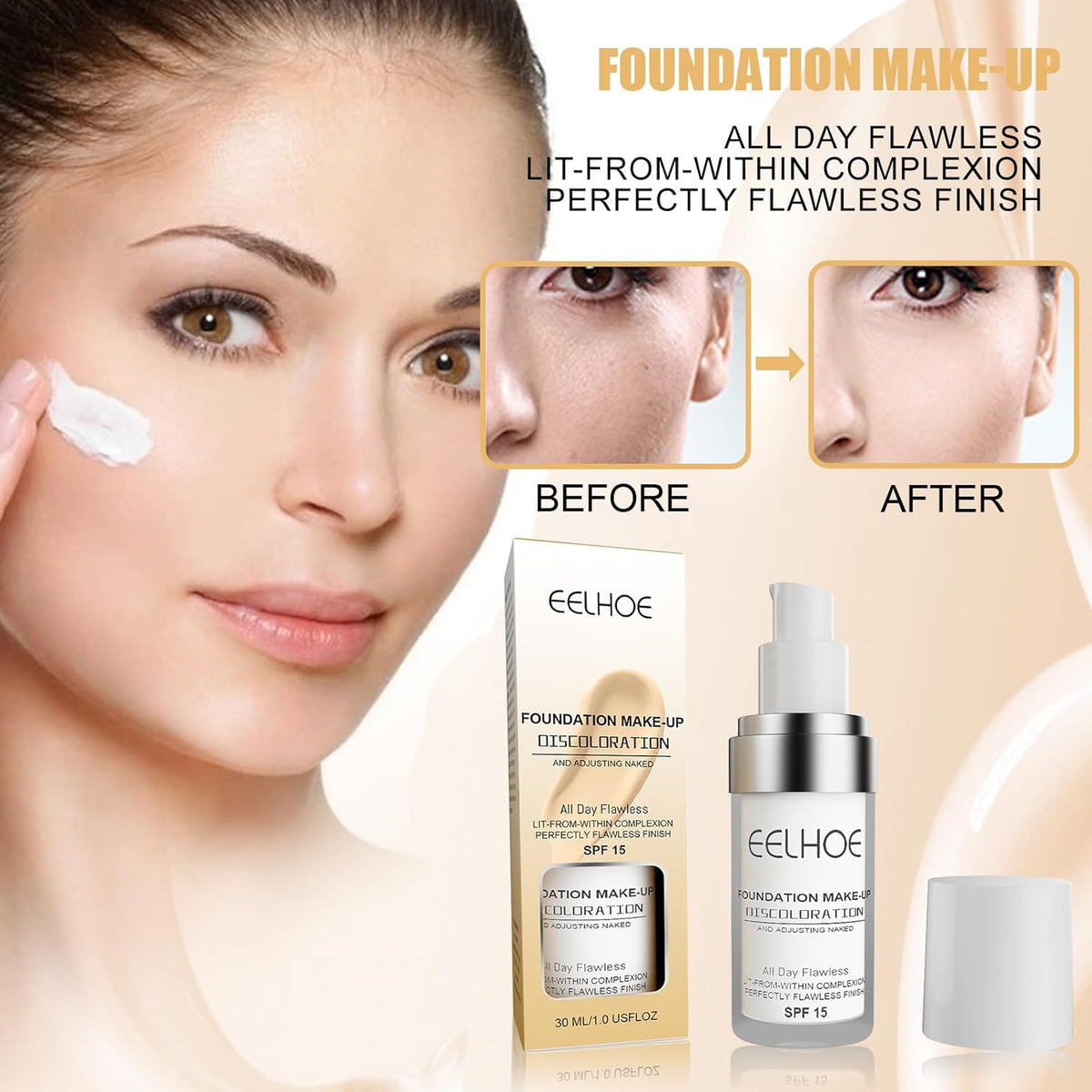 EELHOE - Foundation Make-Up Trendy Zone