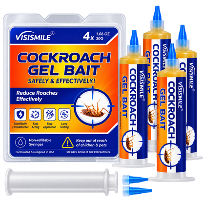 Cockroach Gel Bait- 4 Tubes x 30gms