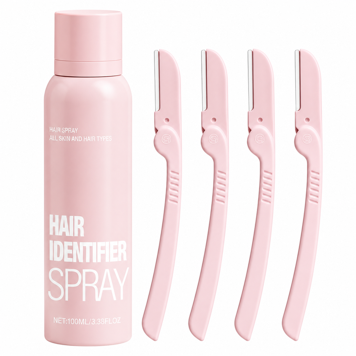 Hair Identifier Spray + Dermaplaner Set