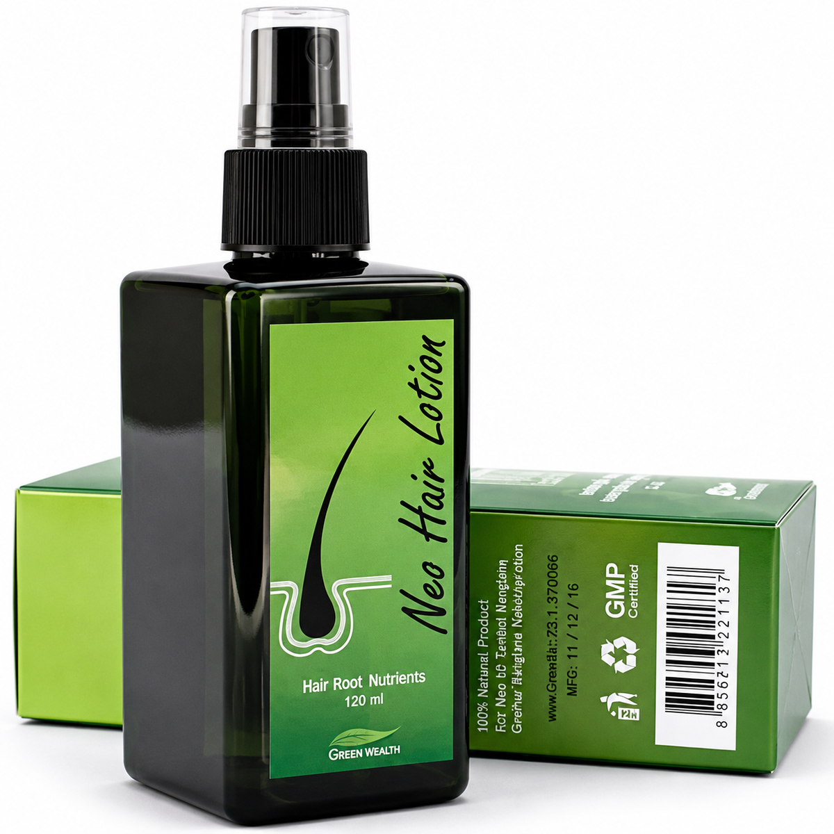 Neo Hair Lotion Hair Care Oil Care Hair Roots 120mL