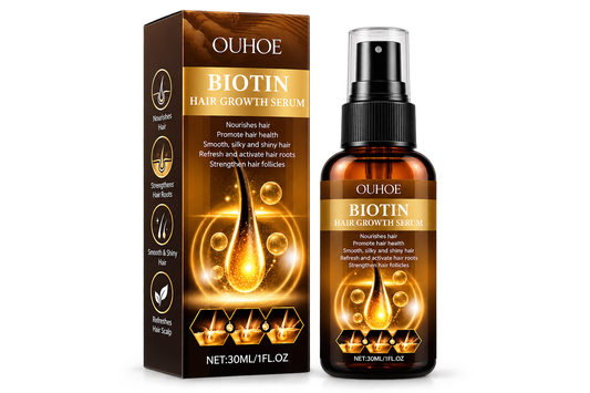 OUHOE Biotin Hair Serum, Hair Regrowth Spray