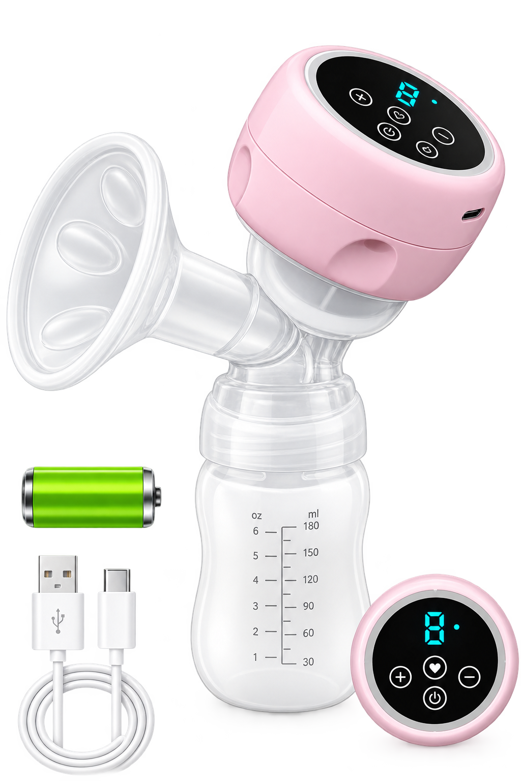Wearable Portable Electric Breast Pump